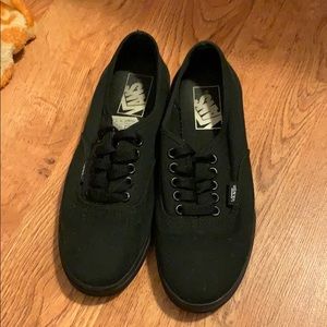 VANS Black Authentic Shoes